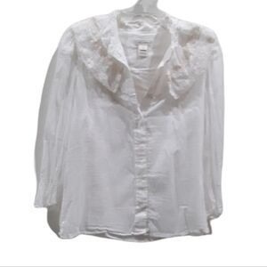 Marc Jacobs white Long Sleeve Blouse 0